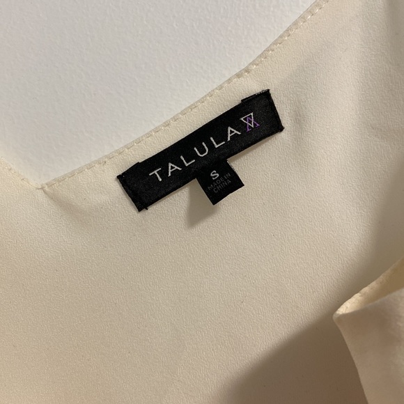 Talulah ivory tank top - size small Aritzia - Picture 3 of 3